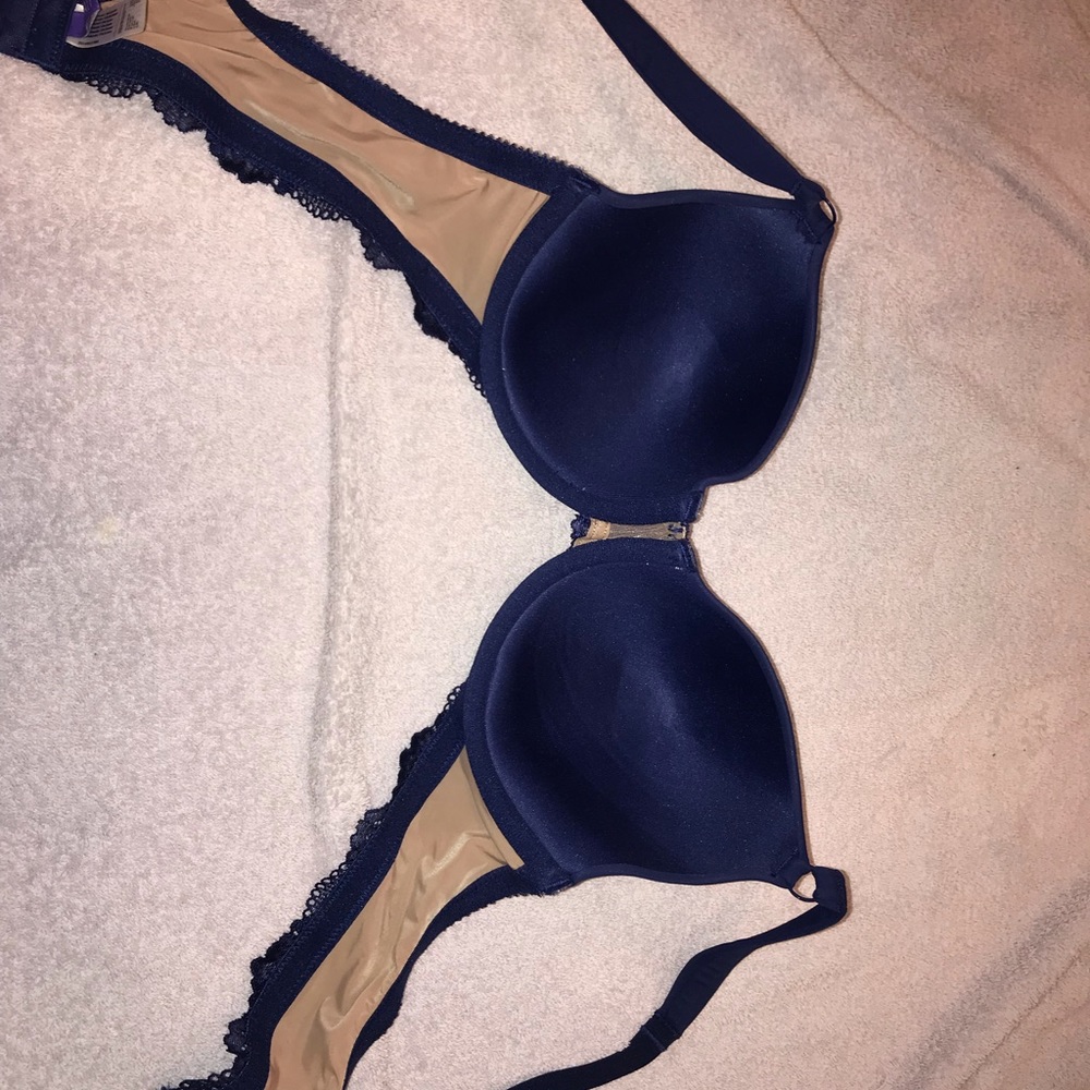Blue bra
